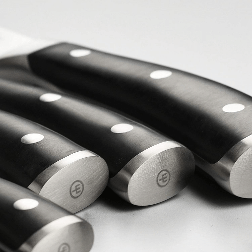 A Close Look at the Wüsthof Ikon Series handles.
