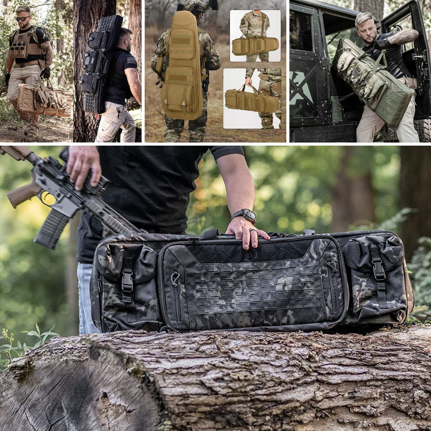 A Tactical Rifle Backpack Keeps Your Guns Safe On The Go!