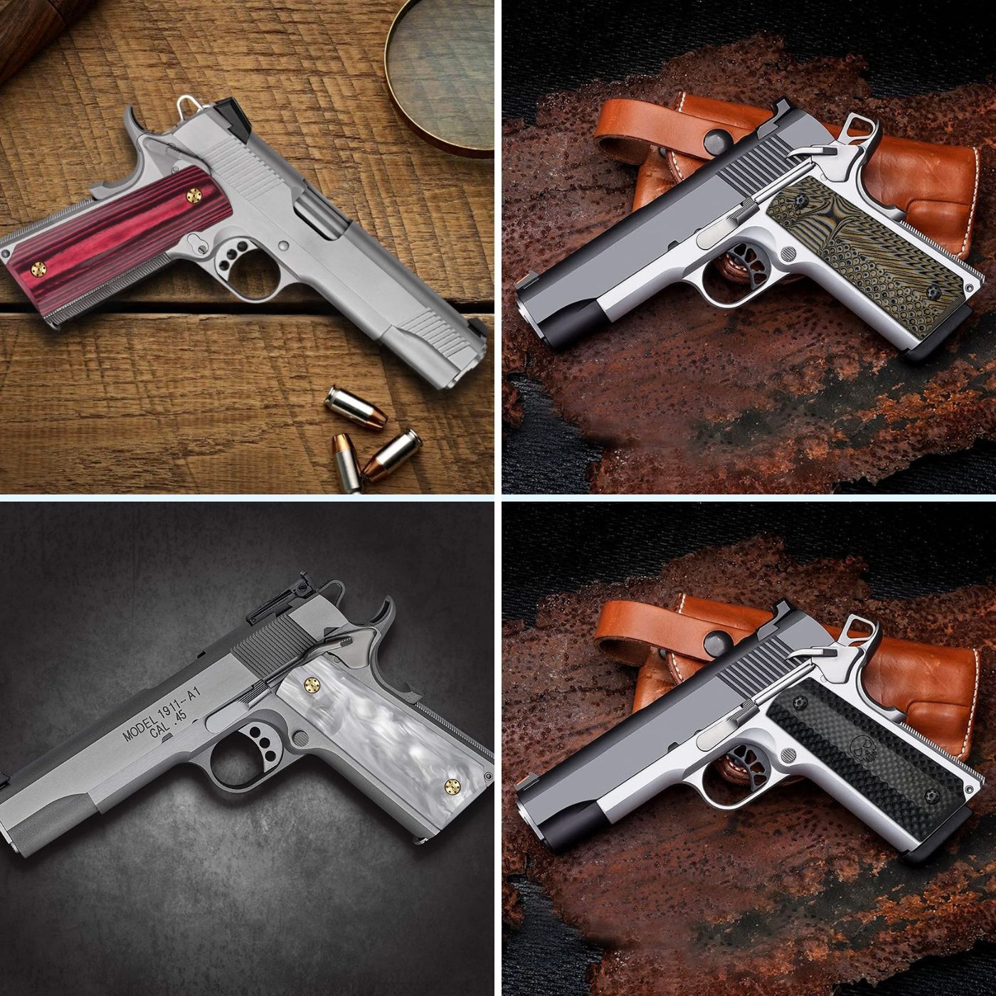 The Best 1911 Grips 14 That Are Cool And Functional!
