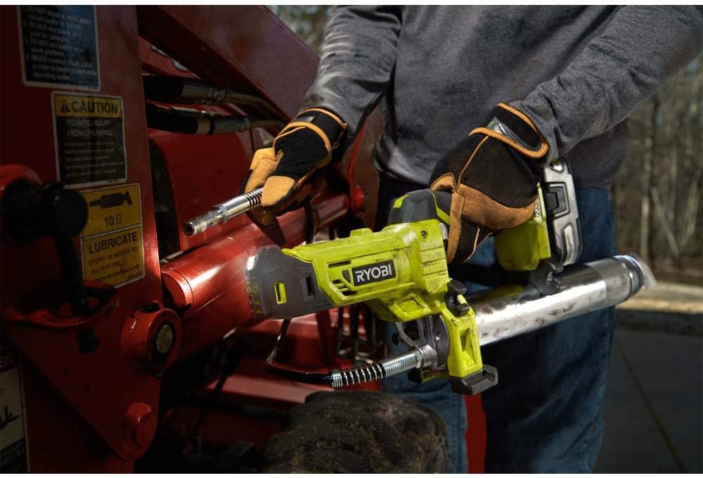 Slick and Easy The Ryobi Cordless Grease Gun Takes the Mess Out of
