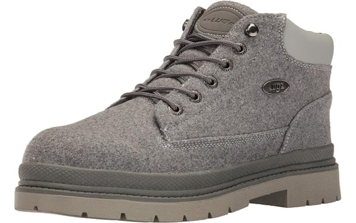 A Peacoat upper and off white sole from Lugz!