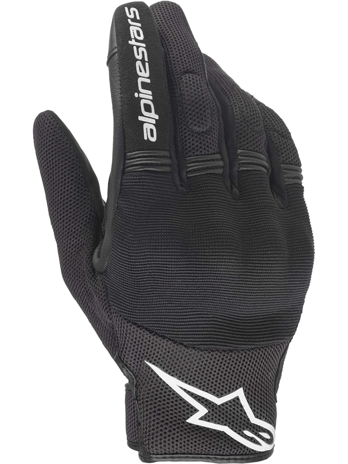 Lightweight Alpinestars Copper gloves with breathable mesh and ergonomic fit